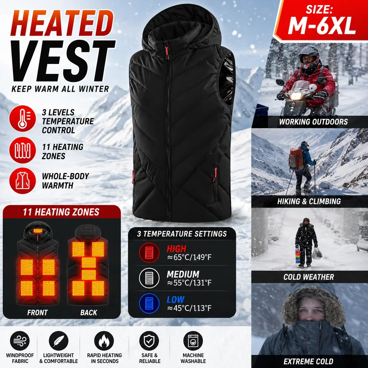 11-Zone-USB-Heated-Vest-for-Men-Women-Graphene-Heating-Jacket-with-Hood-Intelligent-Electric-Heated-Vest-for-Winter-Outdoor-Work