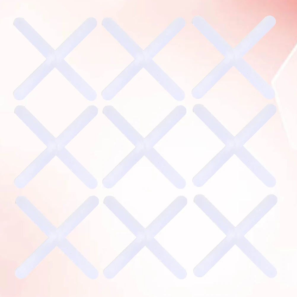 2000pcs Cross Glue Floor Tile Spacer Ceramic Tiler Grout Detachable White PE Material Construction Parts Building Tools