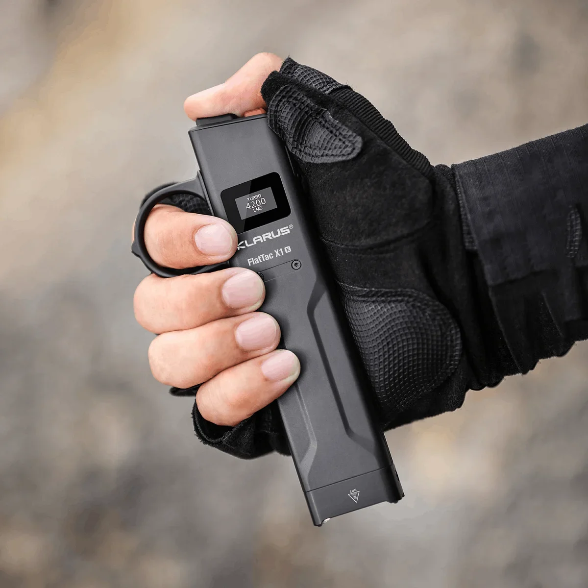 

Klarus X1 Ultra-thin EDC Tactical Flashlight Luminus SST-70 LED 4200LM Outdoor Emergency Torch Light Built-in Battery for Hiking