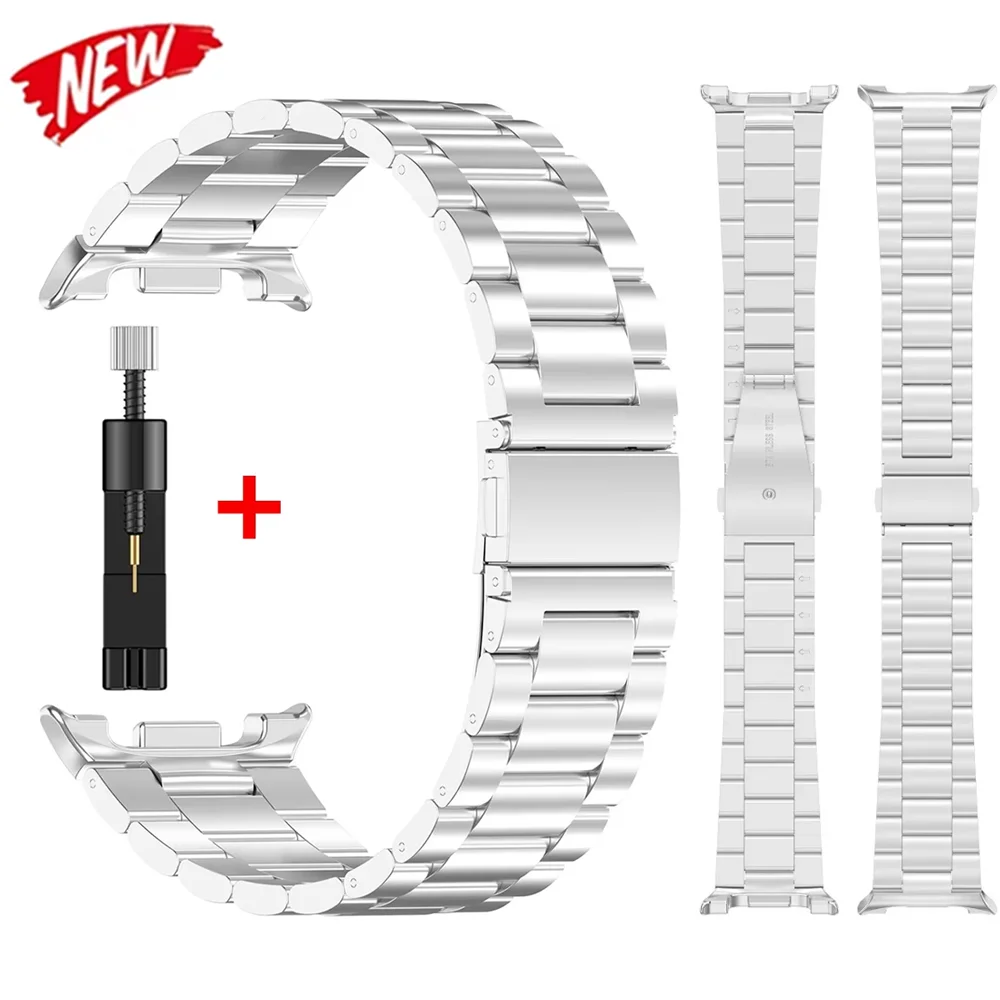 No Gaps Metal Band for Samsung Galaxy Watch 9 8 44mm 40mm 8 Classic 46mm Bracelet Galaxy Watch Ultra 2 1 Ultra 2025 47mm Strap