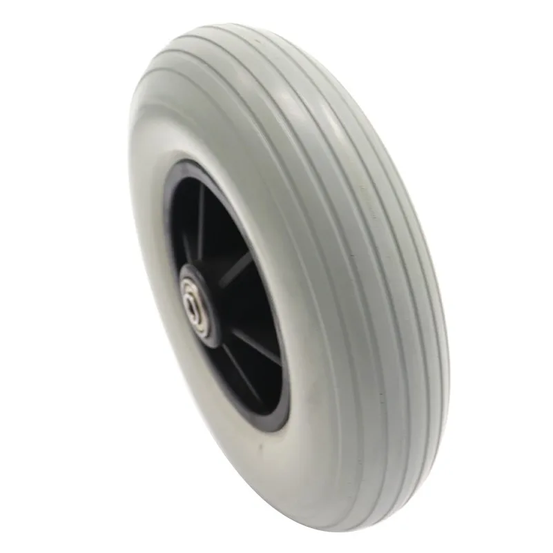 8 Inch 200*50 Wheelchair Casters 200X50mm Electric Power WheelChair EVA Foamed Front Wheel Replacement Parts