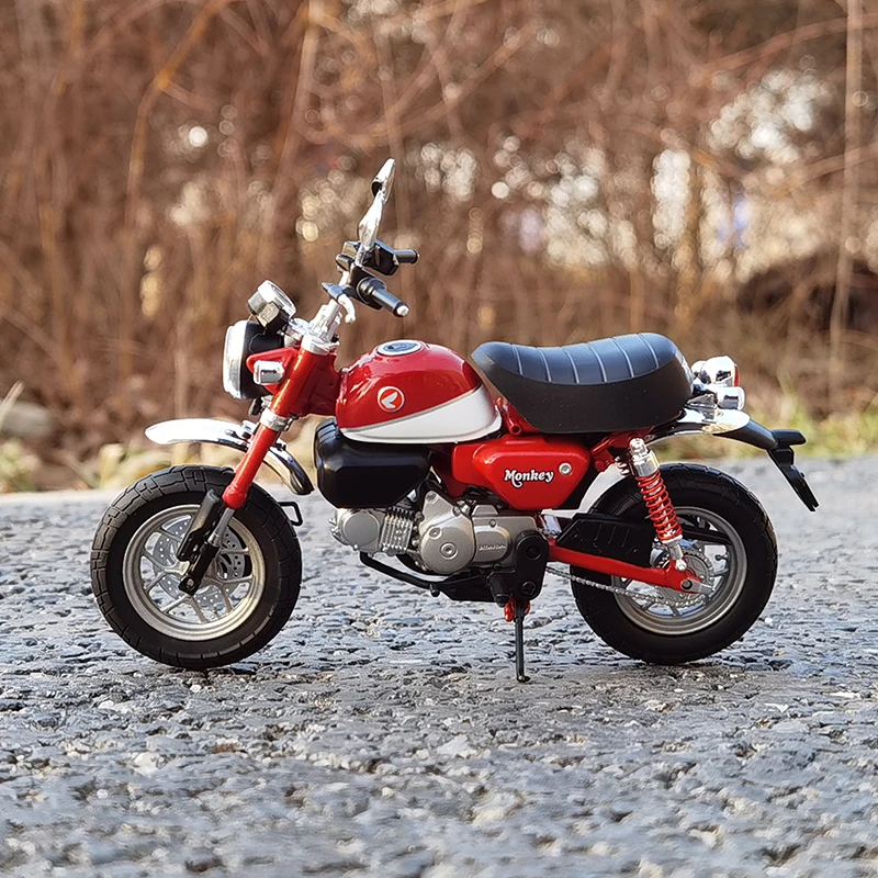 A AOSHIMA 1/12 2022 Monkey 125 alloy motorcycle model graduation