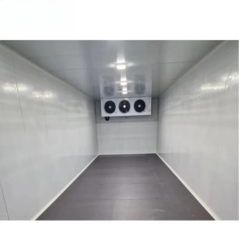 Customized Industrial Walk In Freezer Cold Storage Room Complete Cooling Chiller System For Commercial Food Preservation