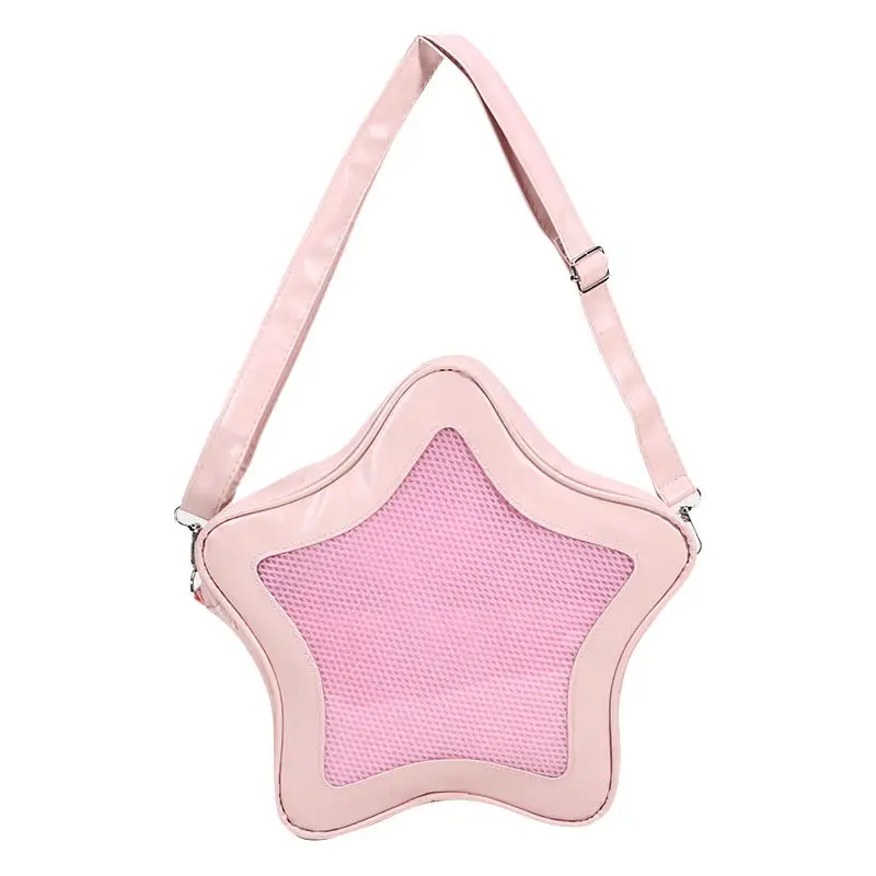 2026 Niedliche Kawaii Ita Bag Original Anime Fünfzackiger Stern Zweidimensionale Umhängetasche Street Fashion Ulzzang Schultertasche für Mädchen – Detail 23