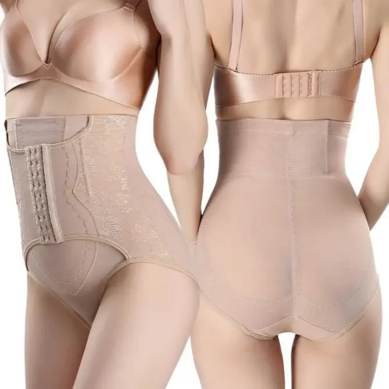 Women's Sexy Underwear Panties High Waist Trainer Tight Buttock Belly Pants Slimming Belt Postpartum Body Shaper Gauze Briefs