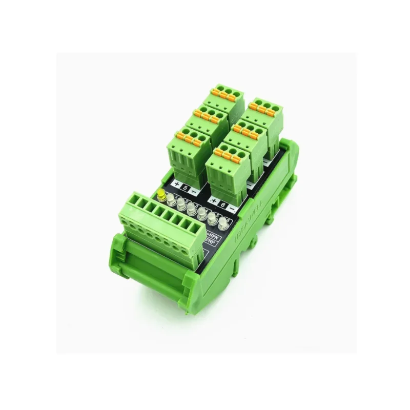 6-channel proximity switch sensor terminal block 2-wire 3-wire PLC input module photoelectric adapter board NPN/PNP