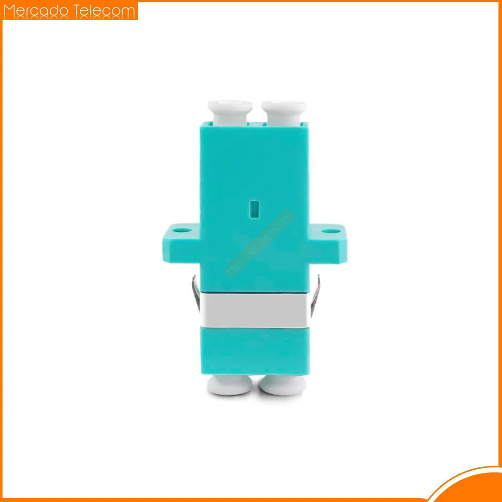 

10/50 шт. LC UPC дуплексный оптоволоконный адаптер дуплексный многомодовый OM3 DX соединительный фланец