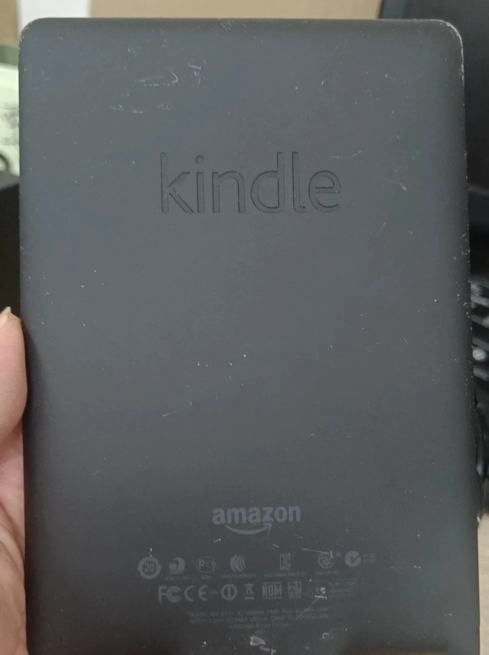 قارئ إلكتروني أصلي من Kindle Paperwhite 1 بشاشة لمس حبر 6 بوصة مع قارئ إلكتروني KPW1 بإضاءة خلفية