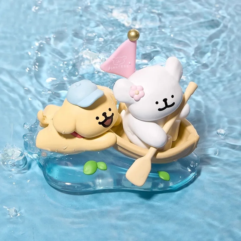 

Original Maltese‌ Happy Outing Series Blind Box Cute Figurine Peripheral Desktop Collectible Ornaments Girl Birthday Gift