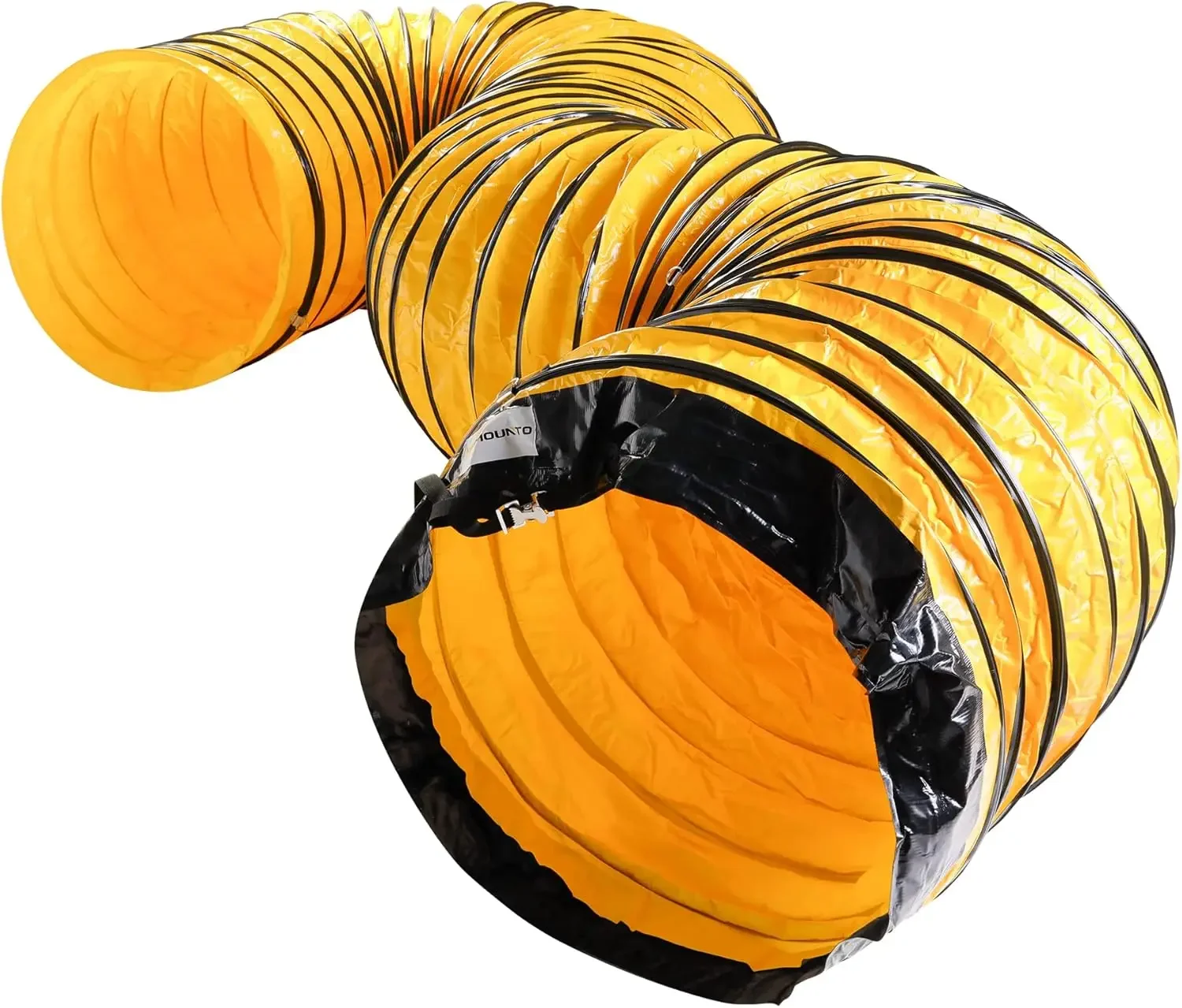 Mergulho de duto flexível de PVC de 25 pés para exaustor (30 polegadas)