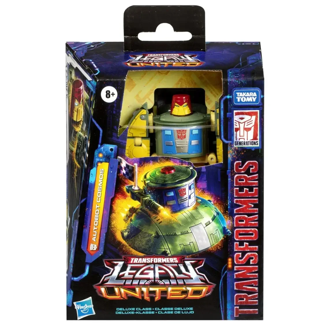 Hasbro Transformers Legacy: Deluxe Class Autobot Cosmos Model Toy Anime Gift Action Figures