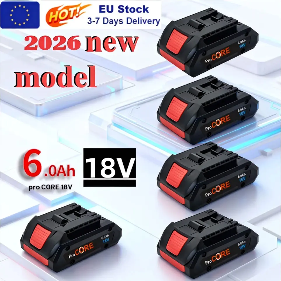 🌼 Für BOSCH 18V ProCORE Li-Ionen-Akku 21700 6,0Ah Ersatz für Professional BAT609 BAT618 mit BMS 🌼