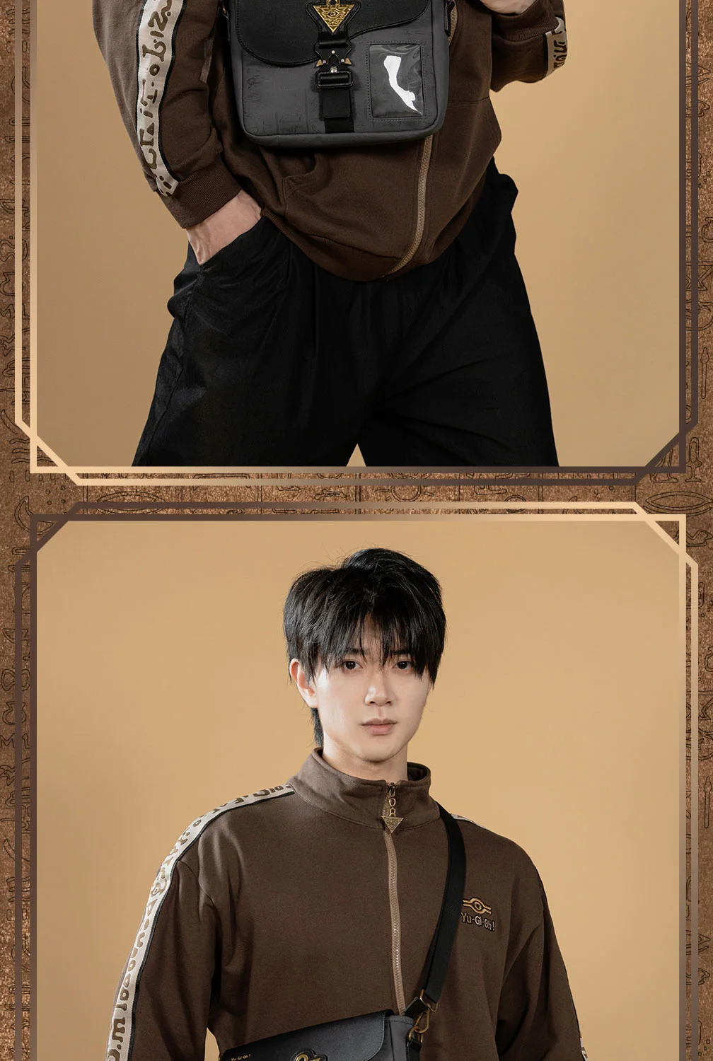 Moeyu Yu-Gi-Oh! Duel Monster Cosplay Men Crossbody Bag Anime Messenger Shoulder Chest Bag Pouch Student Casual Women's bags