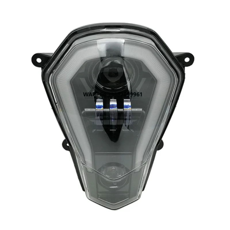 LED Headlight Assembly With Angel Eyes DRL Turn Signal Light Replace Headlamp for 390 250 200 125 2011-2016