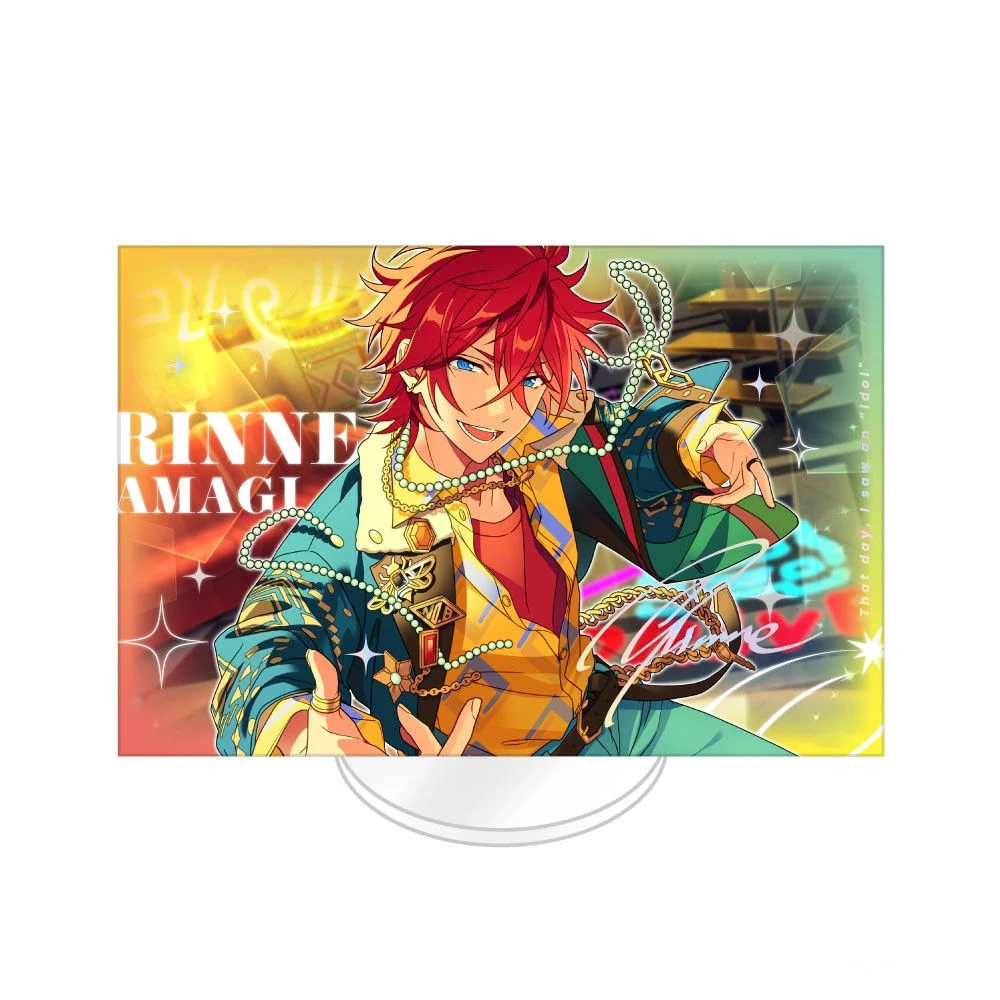 Loen Anime Store Ensemble Stars!! Wataru Hibiki Eichi Tenshouin Hokuto Hidaka Acrylic HD Figure Stand Fans Charm Gifts About15cm