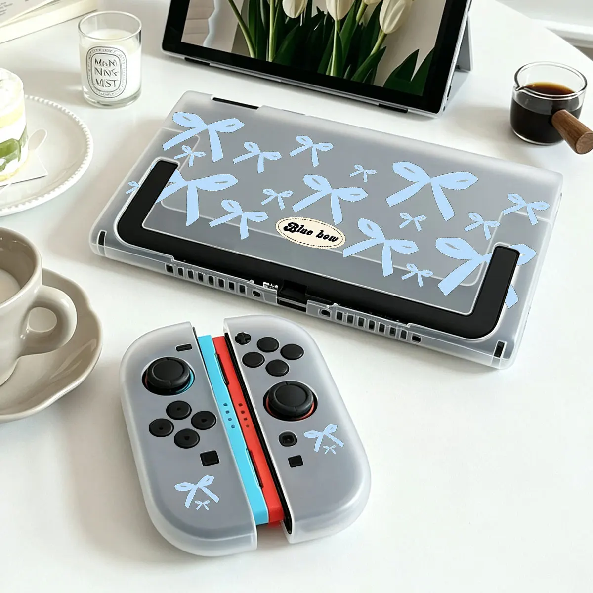 Premium Hard Acrylic Protector Shell Detachable Joy-Con Split-type Housing Dockable Base for Nintendo Switch 2 NS2 Console