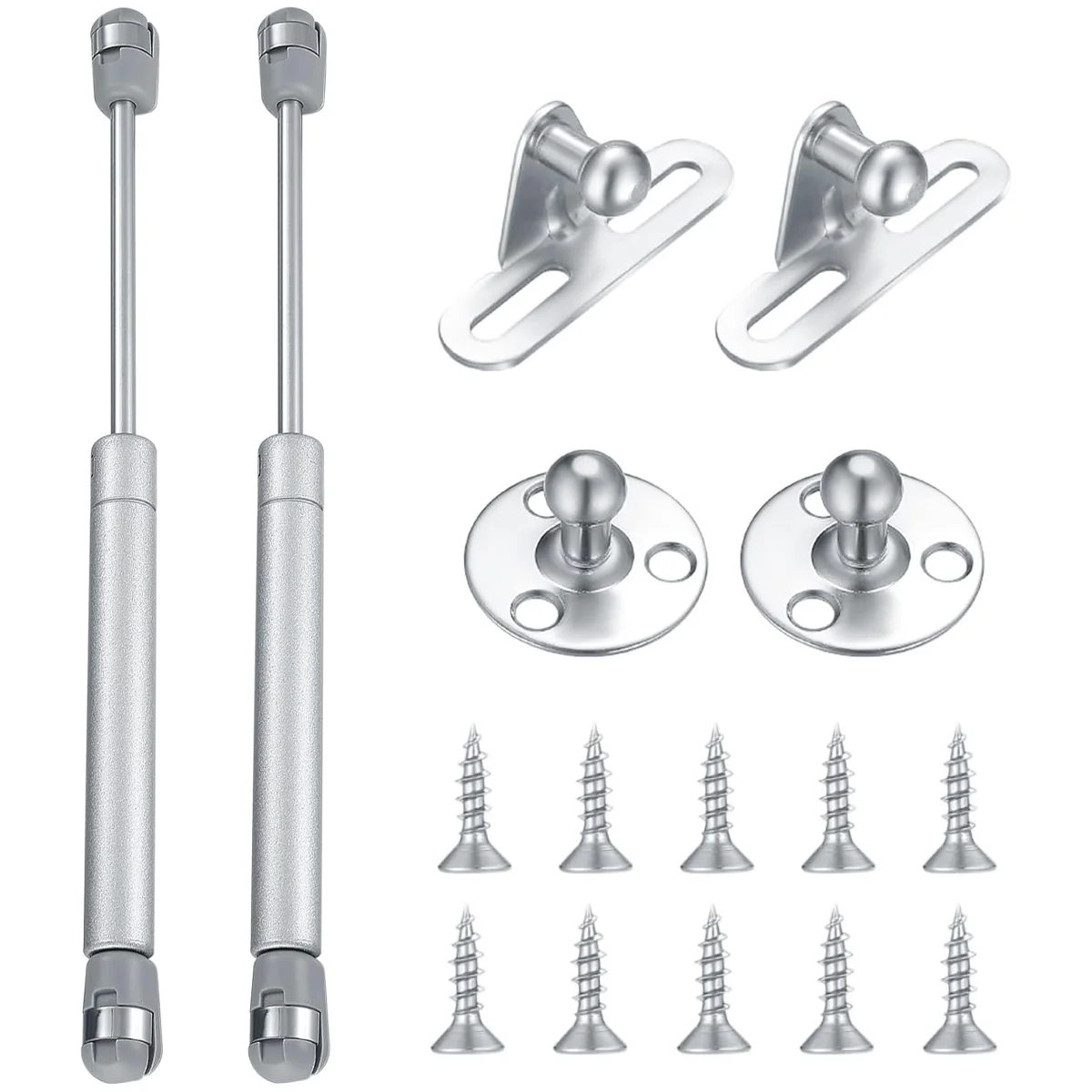 

2/4/10 шт. 8-дюймовый/10-дюймовый универсальный опорный стержень газовой пружины для амортизации и подъема, подходит для окон RV и автобусов
