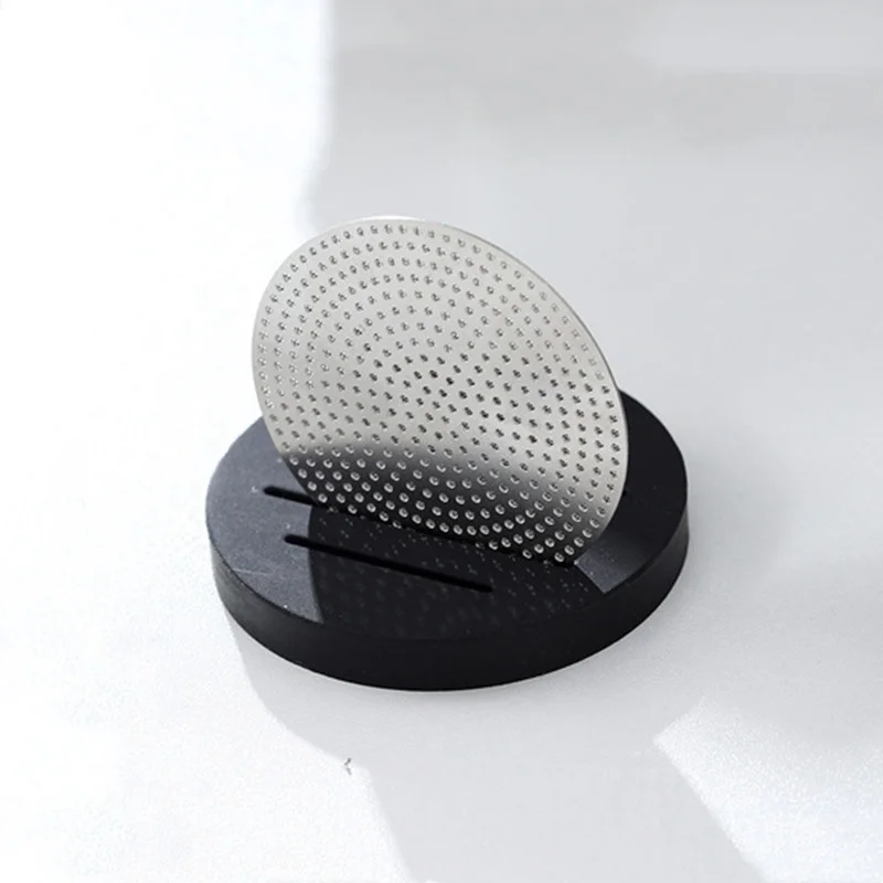 5-Grids Silicone Base For Ultra-thin/Single Layer/Double Layer Coffee Filter Mesh Storage Reusable Coffee Puck Screen Holder
