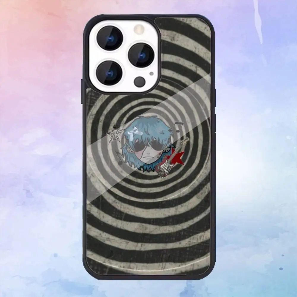 حافظة هاتف كارتون S-Sally Face SF لهاتف iPhone17,16,15,14,13,12,11 Plus، Pro Max Magnetic للشحن اللاسلكي Magsafe