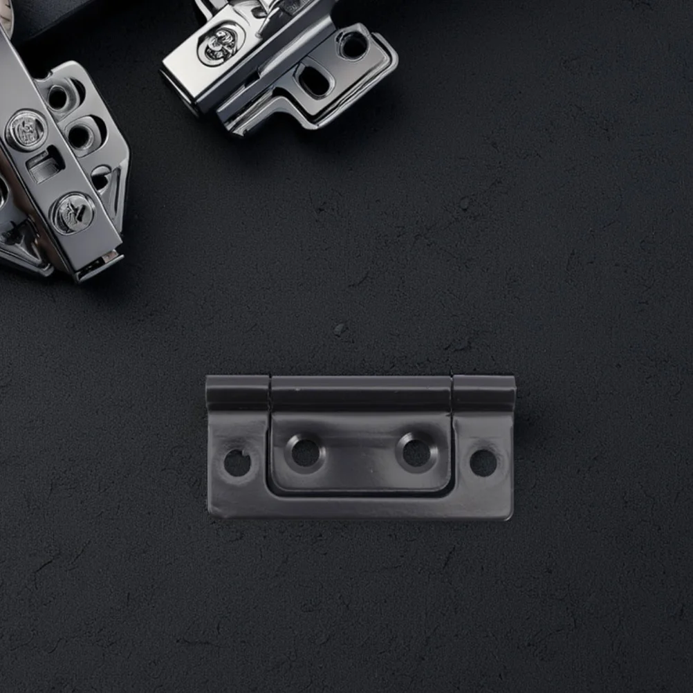 

12Pcs Heavy Duty Wear-Resistant Iron Hinges Thickened Vintage Style for Cabinet Doors Jewelry Boxes Decorative Crafts