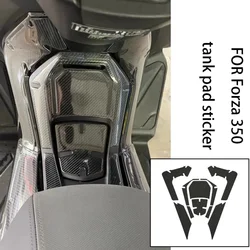 Motocicleta Tanque Pad Protector, Adesivo Decal, Gás Combustível, Joelho Grip, tração Lado, Honda nss350 2020-2023