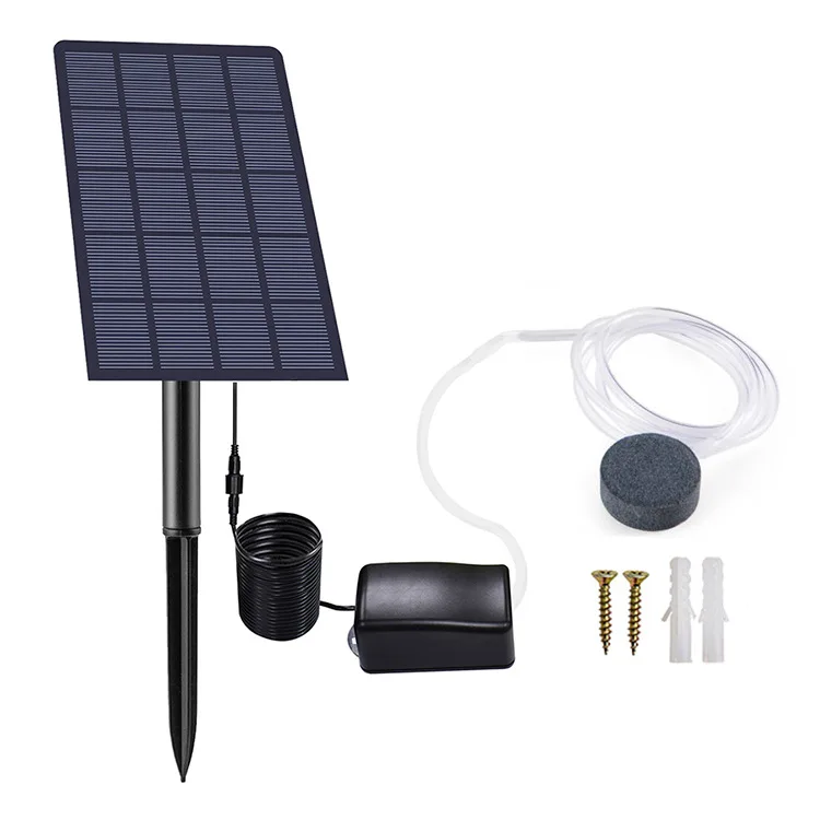 

Solar oxygen pump Outdoor fishing oxygen pump Yard fish pond oxygen pump High power