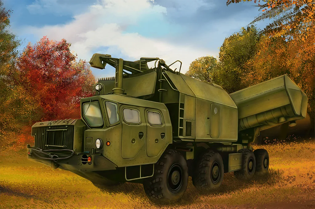 HobbyBoss 82937 1/72 Russian 4K51 Rubezh Coastal ASM with P-15 - Scale Model Kit