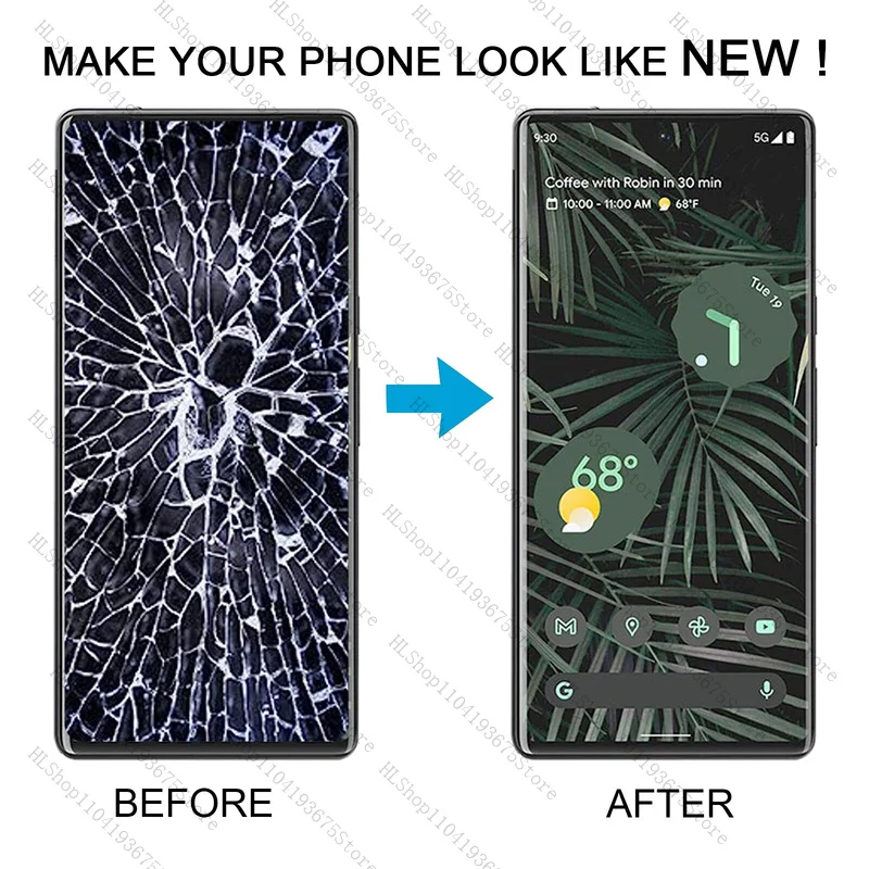 OEM LCD Screen for Google Pixel 6 Pro with Digitizer Full Assembly