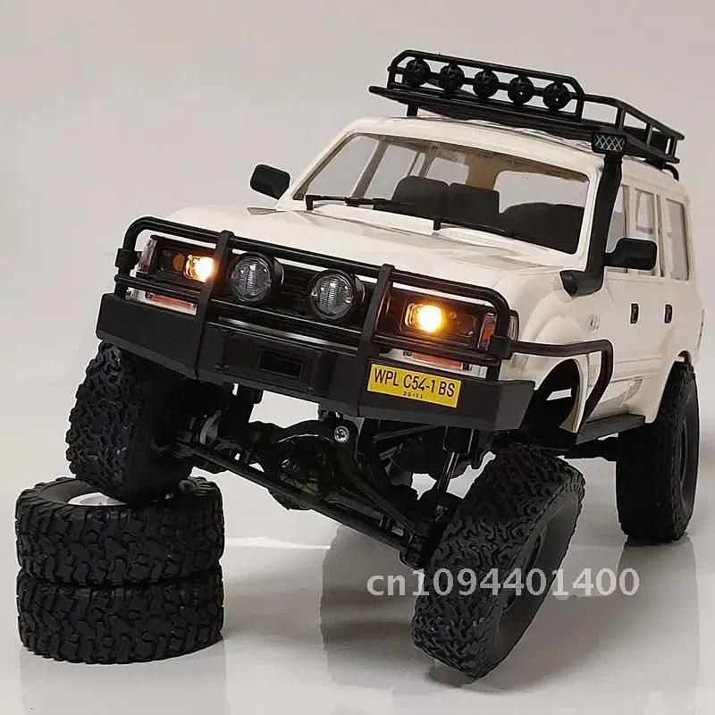 RC Off-Road Vehicle C54-1 RC Rock Crawlers 4x4 1/16  RC Pickup High Speed Fast Remote Control Car Boy Kid Adult Toy Gift