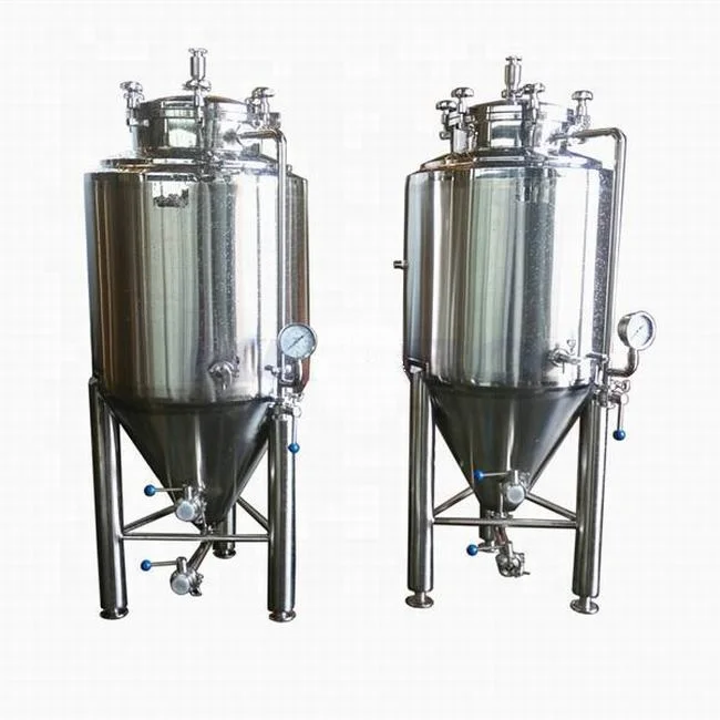 500L 1000L Conical Isobaric Cider Beer Fermentation Tank Good Price