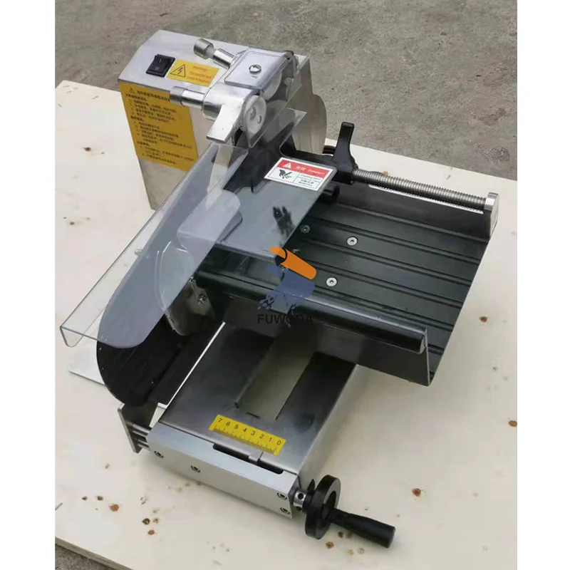 Tabletop Slicer Long Bread Shaping Machine Burger Bread Slicer Divider Cutter Slicing Machine