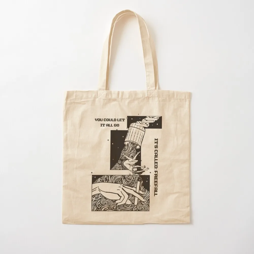 

It’s Called: Freefall Rainbow Kitten Surprise Lyric Graphic Art Tote Bag shopping bag cloth bag woman Canvas Tote