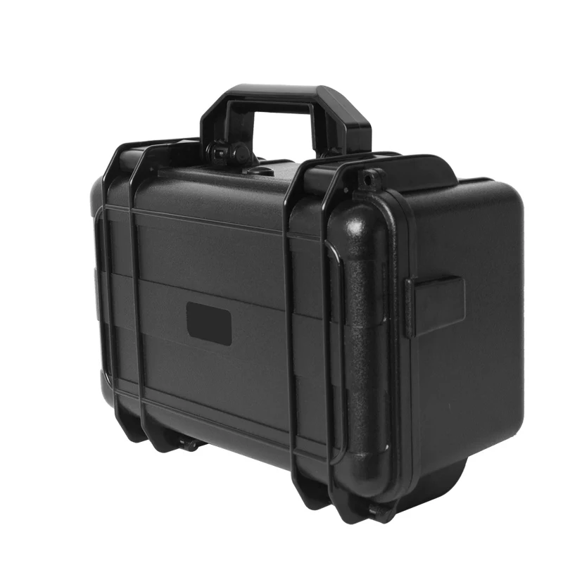 Custodia rigida impermeabile per attrezzi borsa per attrezzi organizzatore scatola di immagazzinaggio fotocamera fotografia protezione di sicurezza cassetta degli attrezzi con spugna