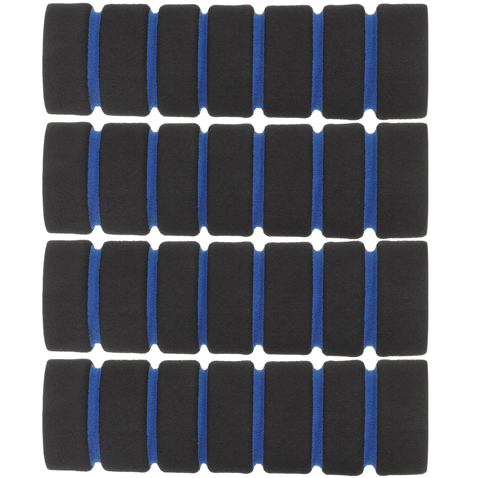 

2 Pair Blue Bicycle H Grips Non Slip Ergonomic Bike Accessories For Mountain Bike Cruiser Electric Folding Tricycle Soft