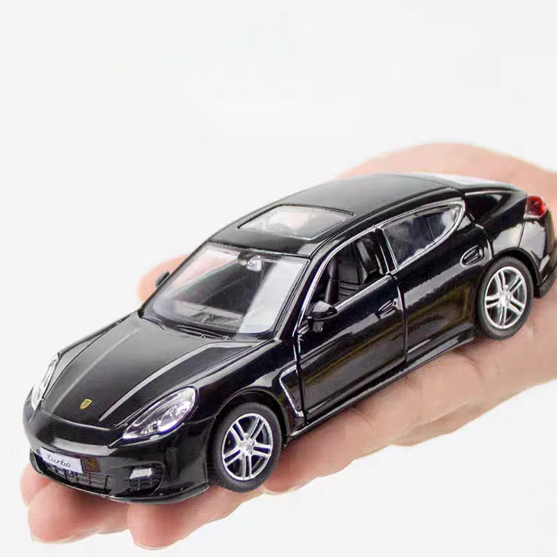 Porsche Panamera Turbo Coupe Simulation Diecast & Toy Vehicles Pull Back Car RMZ city 1:36 Alloy Car Model Gifts For Children