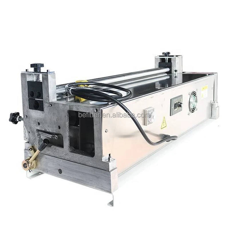 JS-380B سطح المكتب لاصق طلاء مفرشة الساخنة والباردة تذوب الغراء قضيب للإلتصاق الورق الجلدية #4