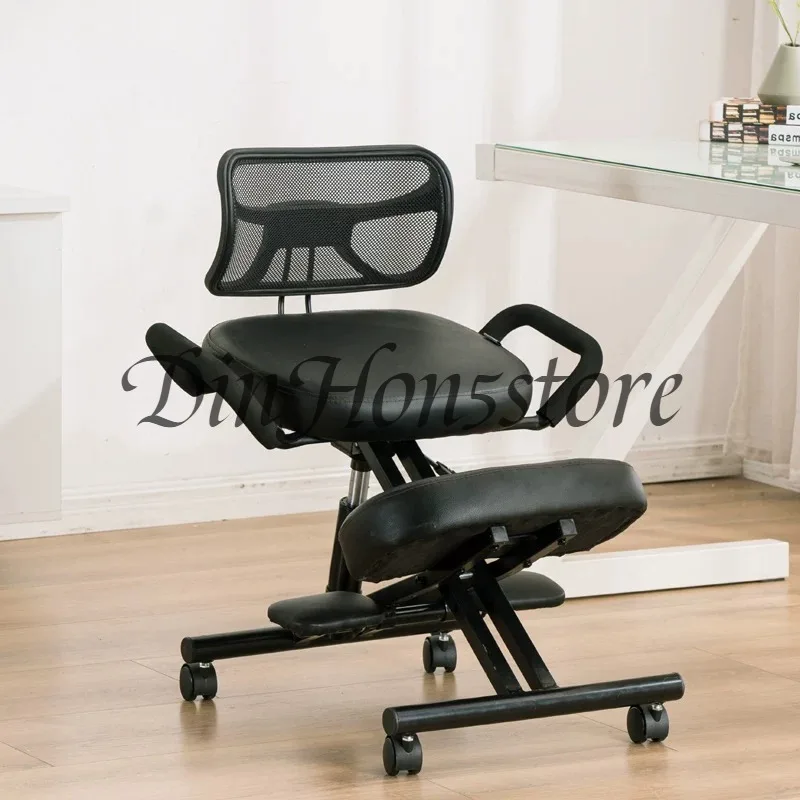Home Office Chair, Improved Sitting Posture, Knee Computer Chair, Seat with Wheels, Student Adult, Ergonomic Knee Chair, Stool