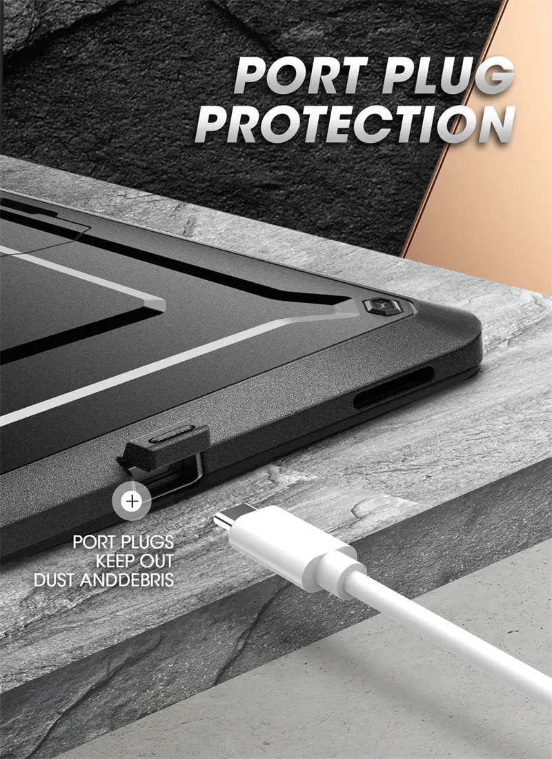 For Samsung Galaxy Tab S9 Ultra / Tab S8 Ultra Case (2022/2023) SUPCASE UB Pro with Built-in Screen Protector