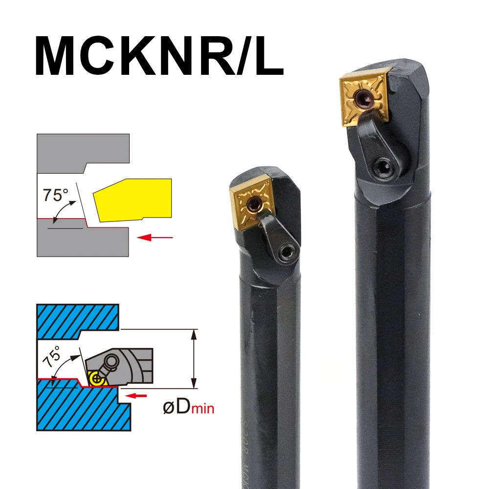 MZG Internal Tunring Tool Holder S20R S25S MCKNR12 MCKNL12 Boring Bar CNC Lathe Cutter use CNMG Carbide Insert MCKNR MCKNL