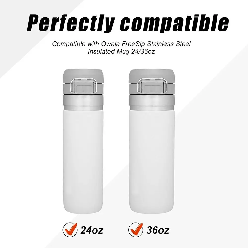 Durable Water Bottle Gasket Prevent Leaks BPA Free Silicone Cup Stopper Heat Resistant for Stanley Quick FLIP GO