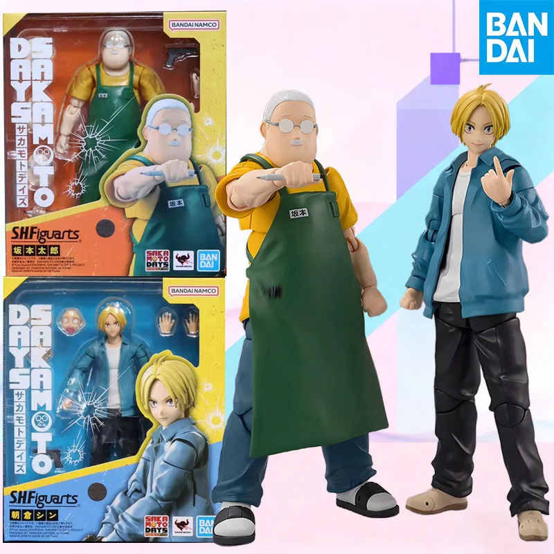 

В наличии BANDAI Original BOX S.H.Figuarts Shin Asakura SAKAMOTO DAYS SHF Фигурка Модель ToyGift for Kid Foam Box Упаковка