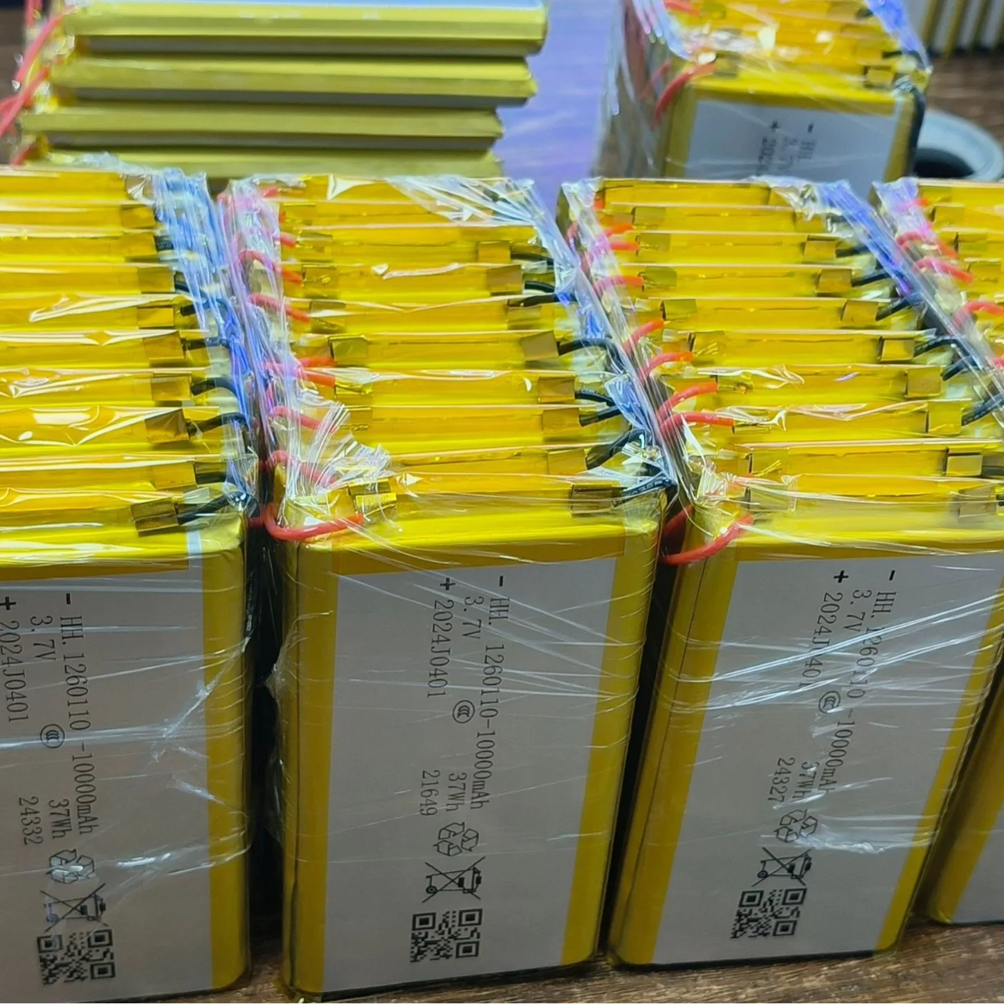 3.7 فولت 10000 مللي أمبير 1260110 بطارية ليثيوم بوليمر لبنك الطاقة لتقوم بها بنفسك نظام تحديد المواقع القدرة الحقيقية سعة كبيرة بطاريات ليثيوم أيون قابلة للشحن