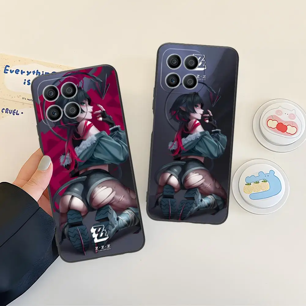 

Чехол для телефона Zenless Zone Zero Jane Doe для Honor 90 80 70 60 50 30 20 10 9 8 7 Pro S SE Lite 5G с цветной печатью, защитная роскошь