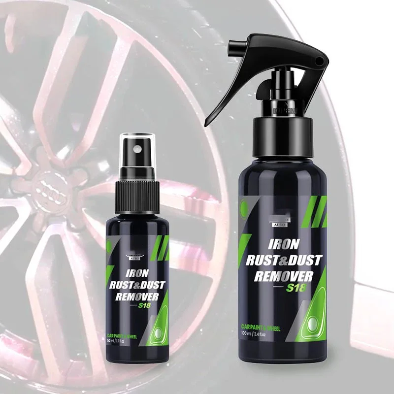 Iron Remover S18 Protect Wheels And Brake Discs From Iron Dust Rim Rust Cleaner Auto Detail Chemical Car Care