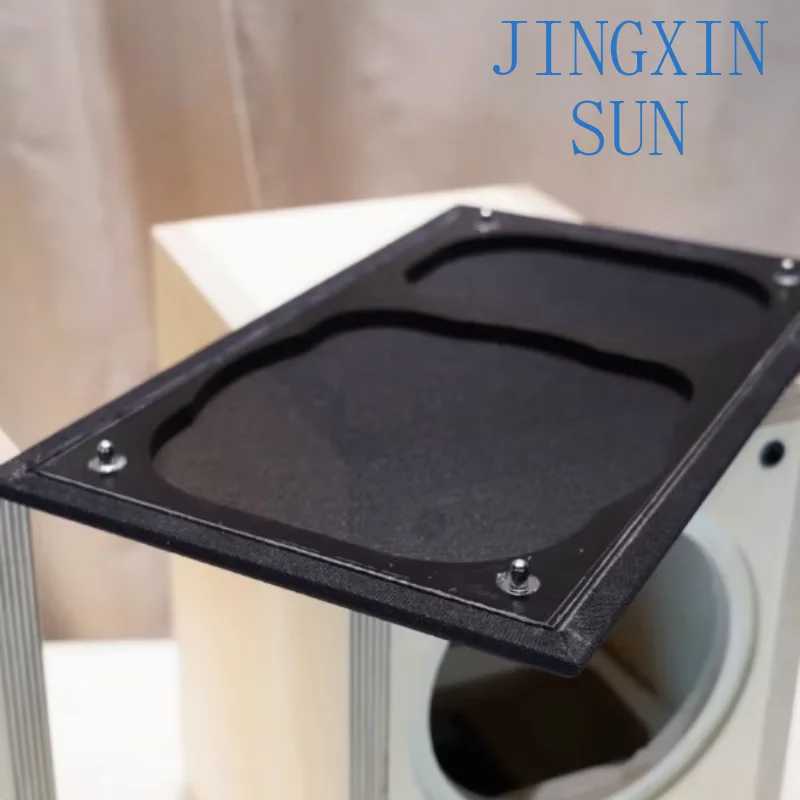 A-1558 4/5/6.5/8 Inch HiFi Wood Wax Oil Solid Wood Full Frequency Coaxial Bookshelf Speaker Empty Box 1Pair