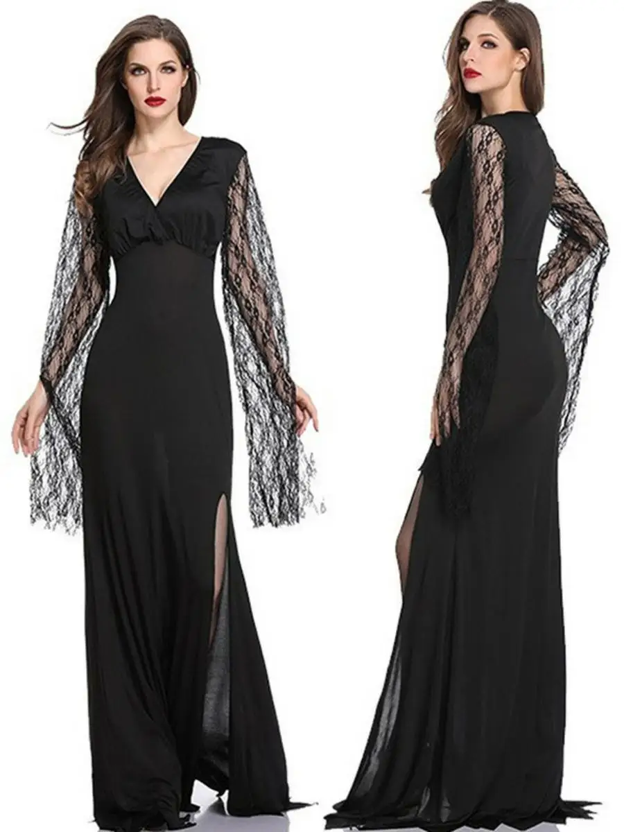 k موضوع لوهوين زفاف شبح العروس زي بلا سوان أداء رداء المرأة Faion مرحلة الزي ملابس عرقية