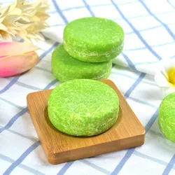 Essential Tea Tree Oil Handmade Soap Oil Control Anti-Dandruf and Relieve Itching Shampoo Soap