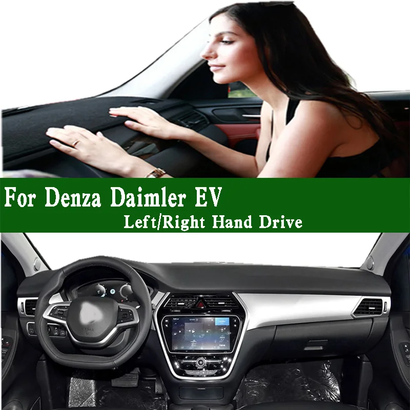 

For Denza Daimler EV 400 500 Accessories Dashboard Cover Instrument Panel Dash Mat Anti-slip Anti-Dirt Proof Dashmat Pad