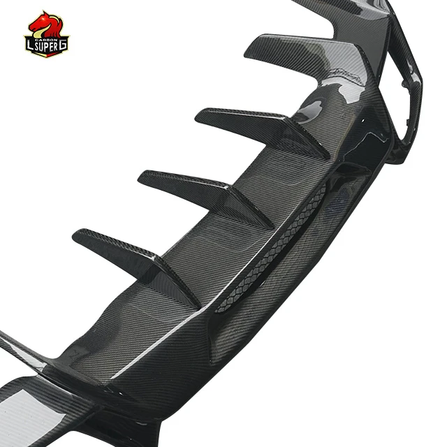 New Arrival Carbon Fiber Car Bumper Rear Diffuser For  GT AMG GTS Rear DIffuser