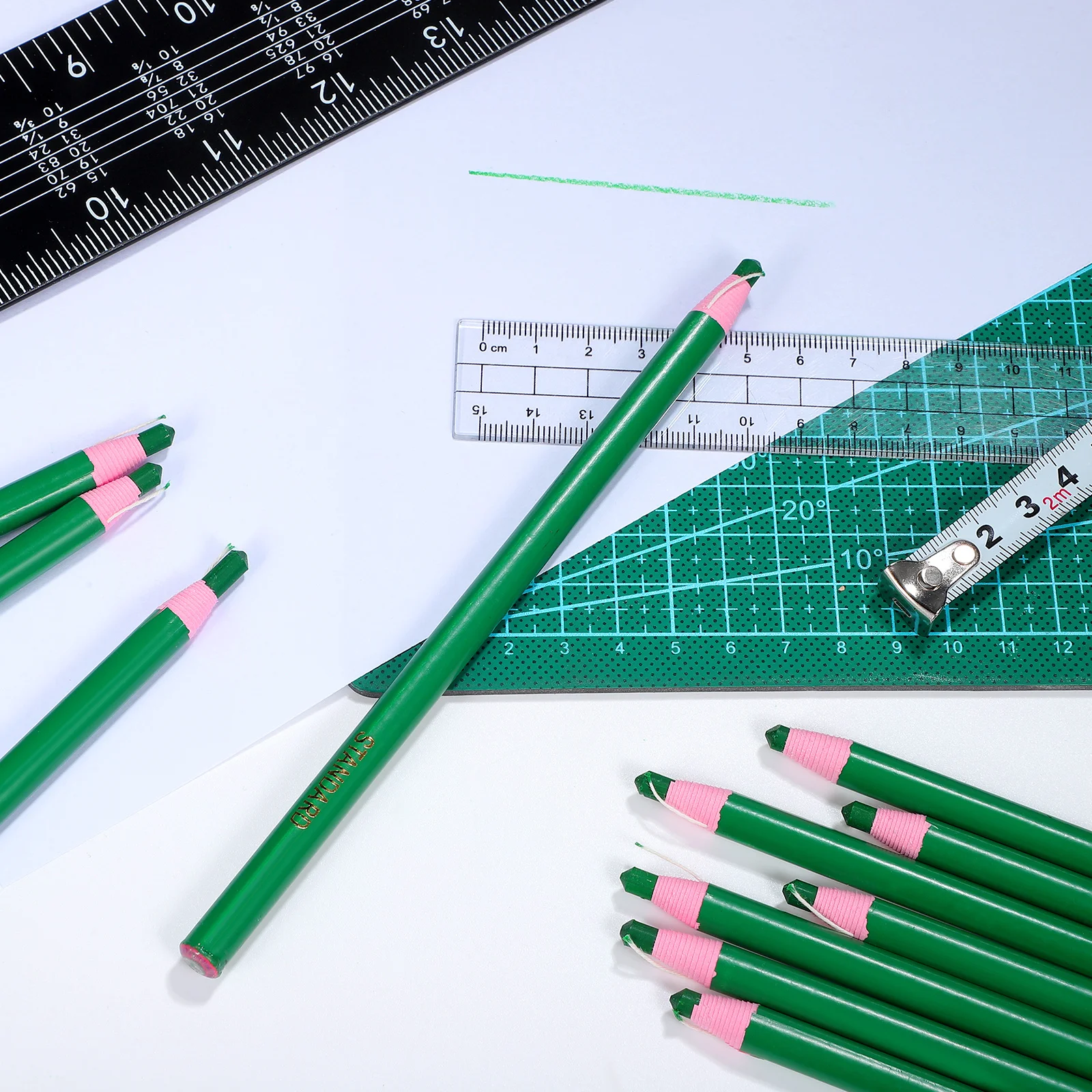 24 قطعة أقلام خطاط (ماركر) الشمع أداة وضع العلامات متعددة الوظائف للنسيج الزجاج الخشب السيراميك الخياطة الحرفية Diy بها بنفسك المشاريع #3